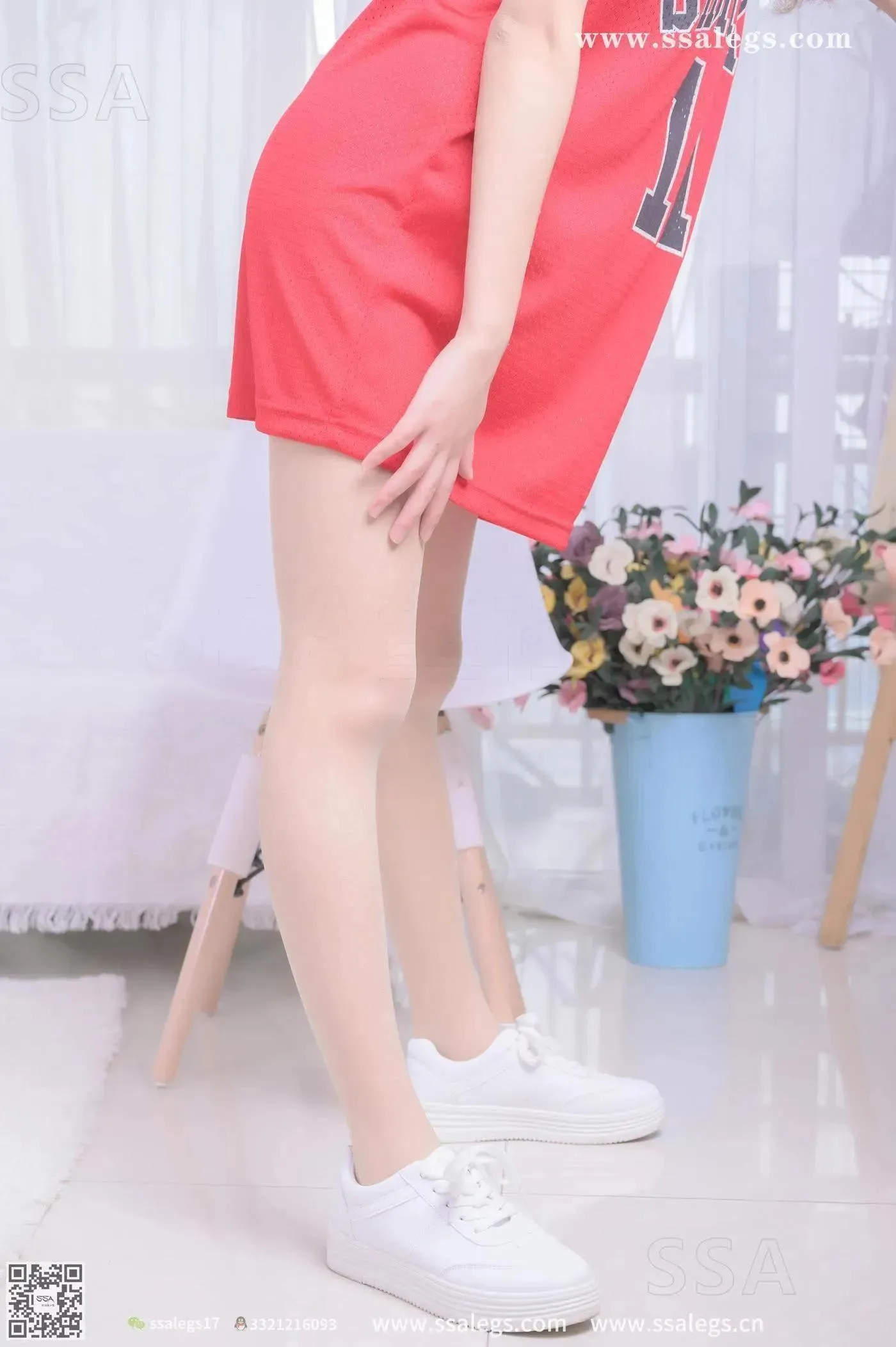 [SSA丝社]超清写真 NO.324 素素小姐姐放假在家陪你玩篮球(上) [80P]插图9